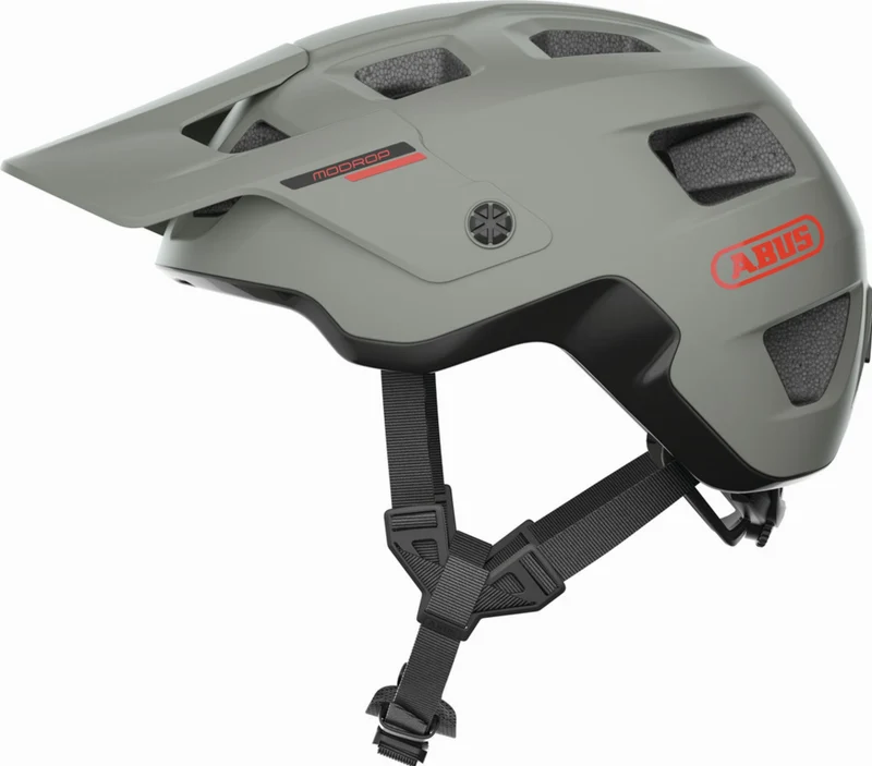 Abus MoDrop MTB-Helm chalk grey