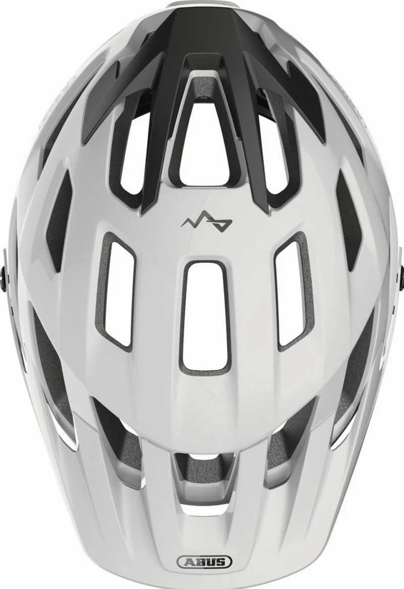Abus MoDrop Mips MTB-Helm shiny white