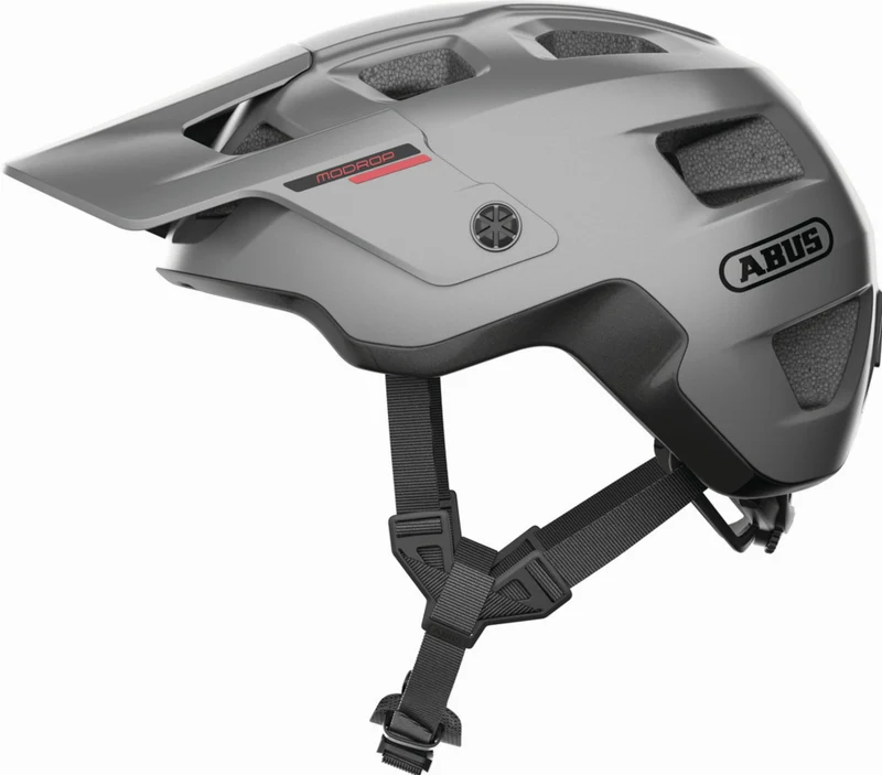 Abus MoDrop MTB-Helm Ti silver