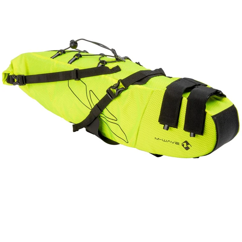 M-Wave Bikepacking Satteltasche neongelb