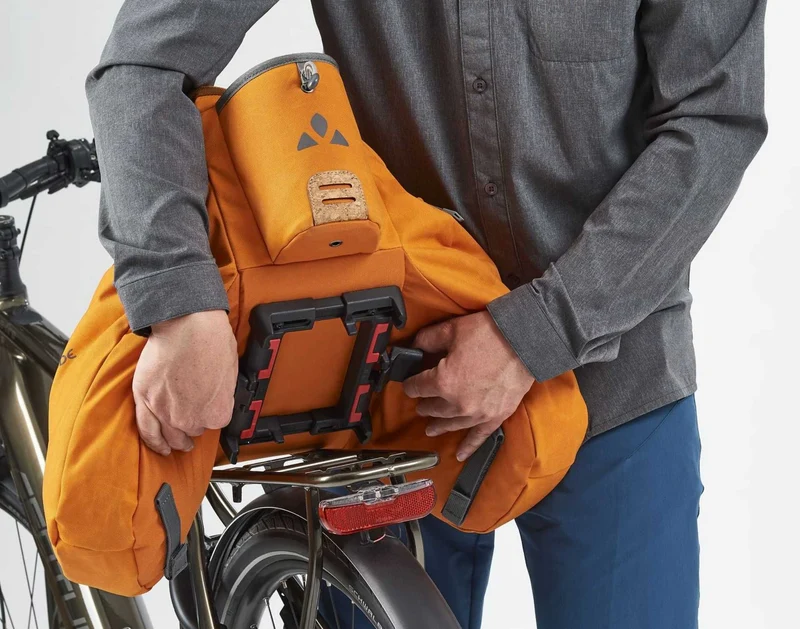 VAUDE eSilkroad Plus Gepäckträgertasche black