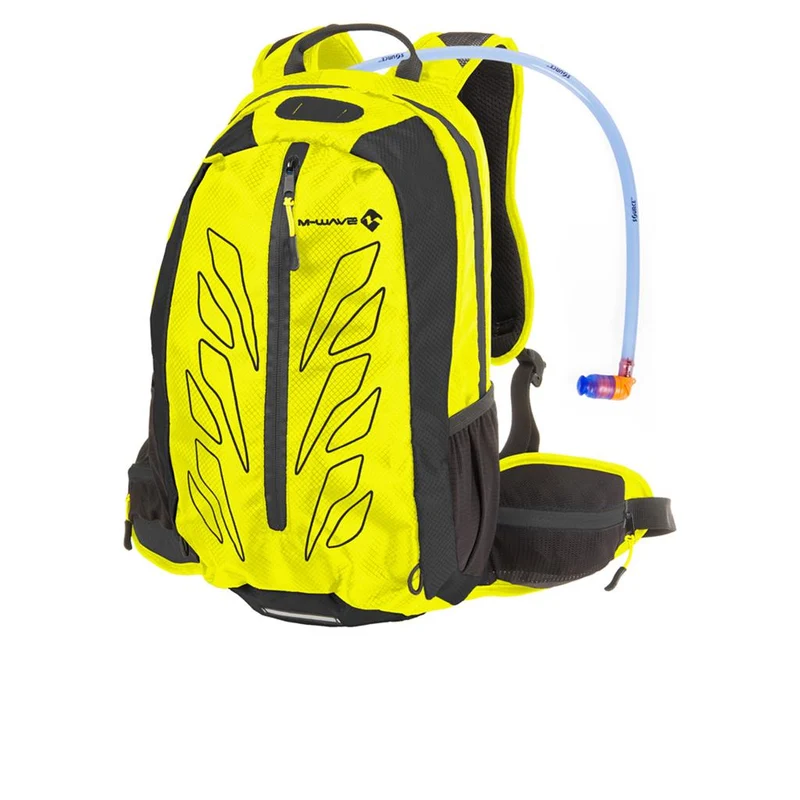 M-Wave Bikepacking Trinkrucksack neongelb incl. Wasserblase