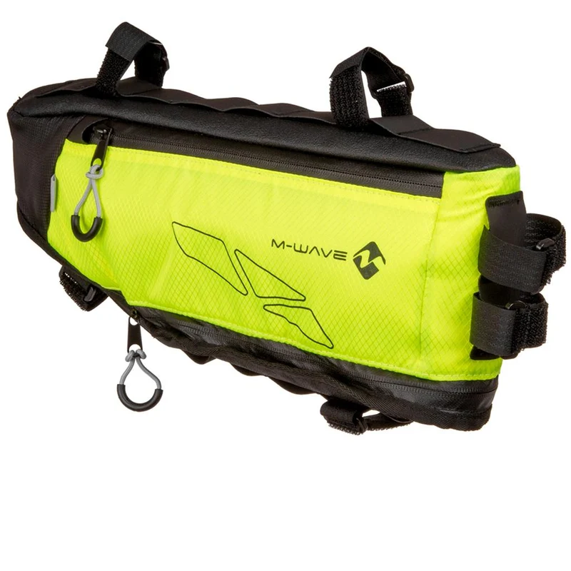 M-Wave Bikepacking Rahmentasche neongelb