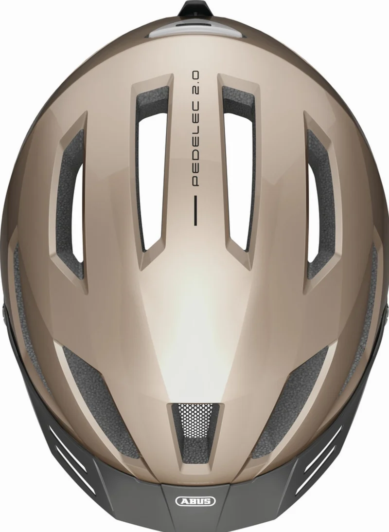 Abus Pedelec 2.0 Helm champagne gold