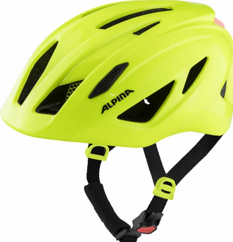 Alpina Pico Flash Kinder-Helm be visible gloss 50-55 cm