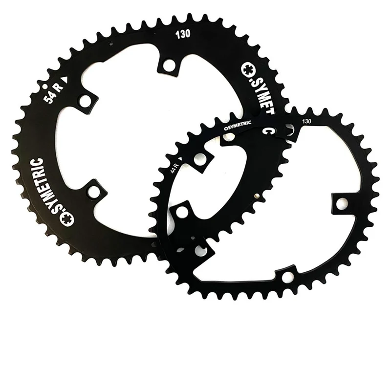 Stronglight Kettenblatt O.Symetric Kit 54/44t / Ø 130 mm schwarz
