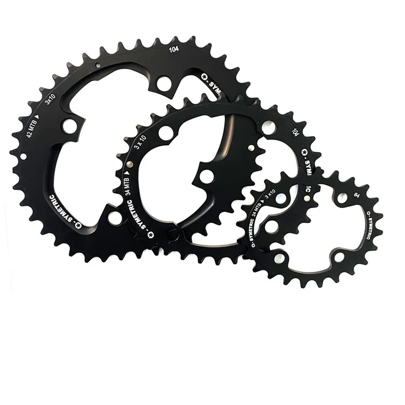 Stronglight O.Symetric Kit (4-Arm) Schwarz