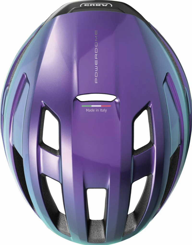 Abus PowerDome Rennrad-Helm flip flop purple
