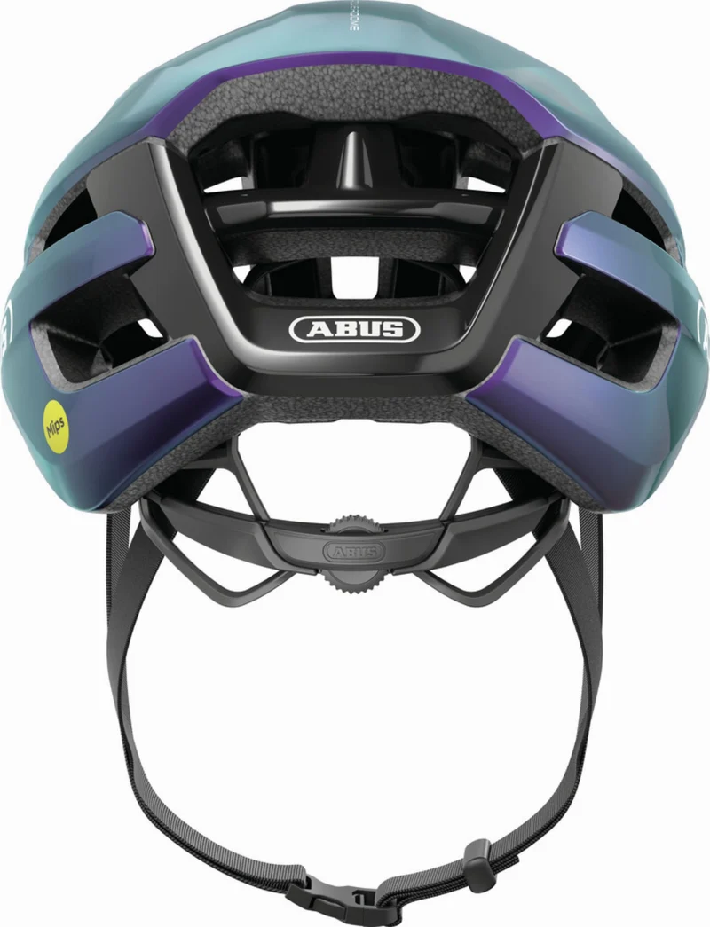 Abus PowerDome Mips Rennrad-Helm flip flop purple