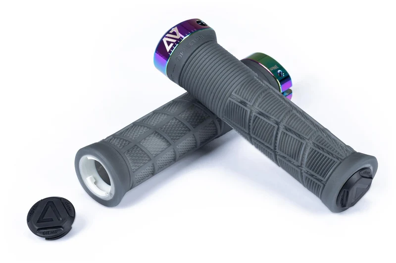 Acid Disrupt Slim Griffe translucent black´n´oil slick 30,5 x 138 mm