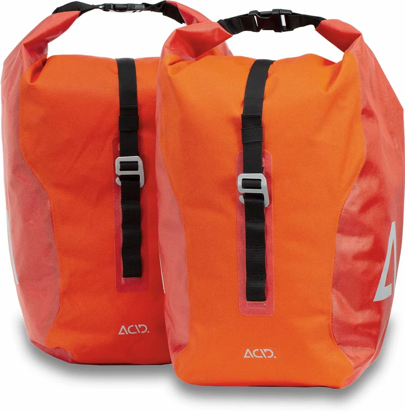 ACID Fahrradtasche TRAVLR 20/2 flame´n´black
