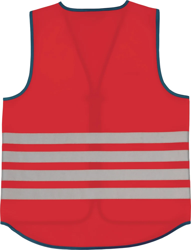 Abus Lumino Day Vest Warnweste rot