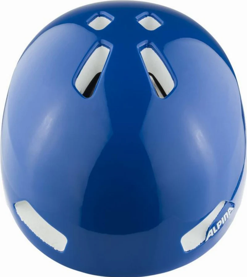 B-Ware - Alpina Hackney Kinder-Helm blue gloss (Gebrauchtware)