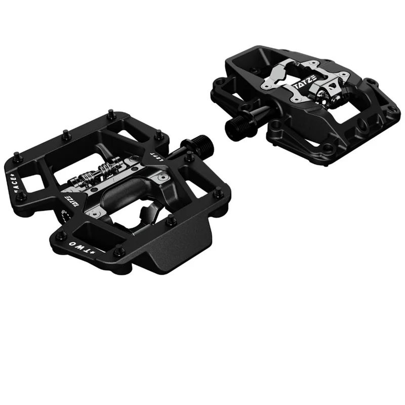 Tatze Pedal TWO-FACE Comp. Plattform/SPD schwarz