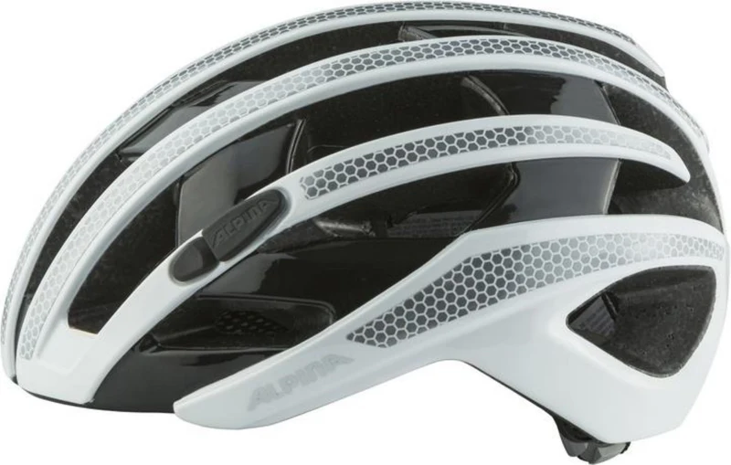 Alpina Ravel Reflective Helm white gloss