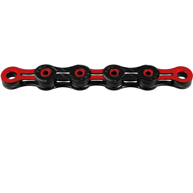 KMC 10s Kette DLC 10 schwarz/rot