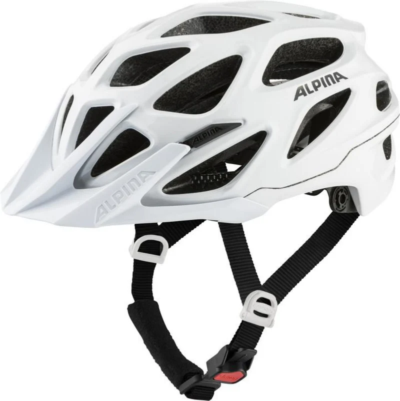Alpina Thunder 3.0 MTB-Helm white gloss