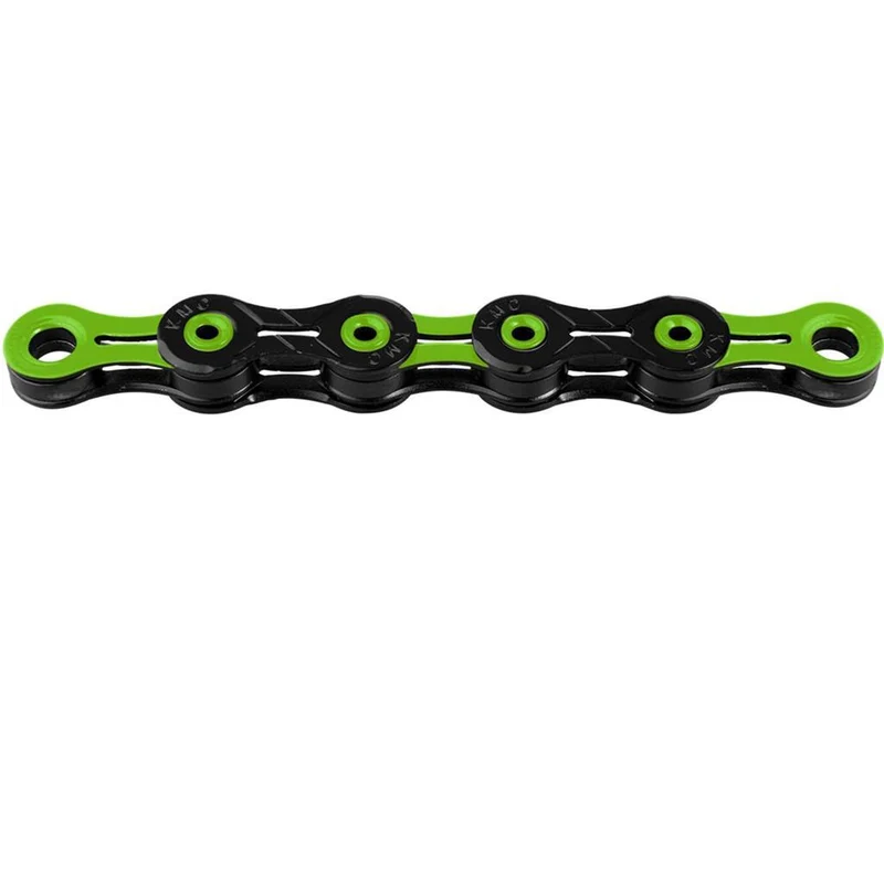 KMC 11s Kette X-11-SL DLC schwarz/gruen