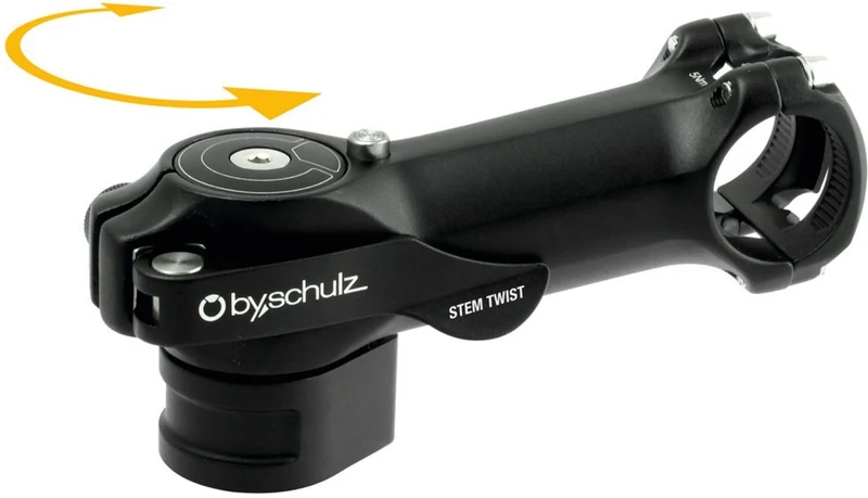 by.schulz Twist SDS Vorbau 8° 1 1/8" Lenkerklemmung 31,8 mm schwarz