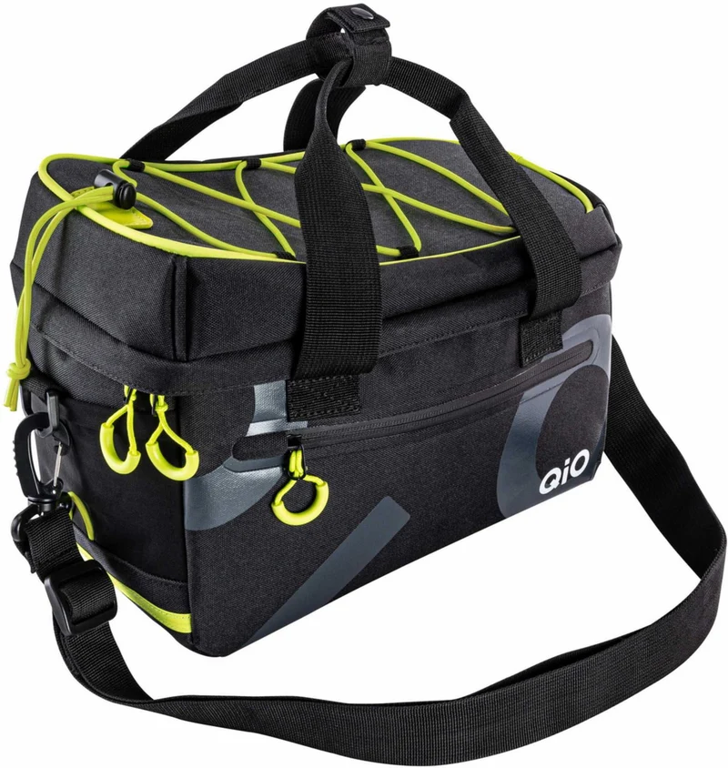 QIO Noah Gepäckträgertasche MIK schwarz 7 L