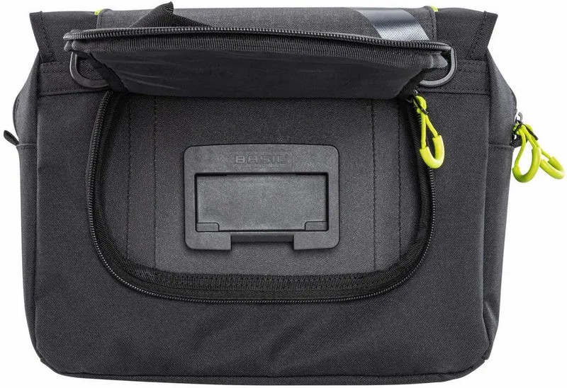 QIO Mattis Lenkertasche schwarz/anthrazit 8 L