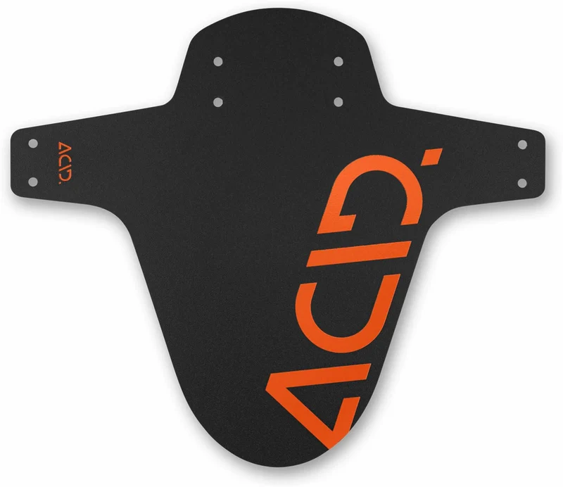 Acid Schutzblech Downhill black´n´orange 265 x 225 mm