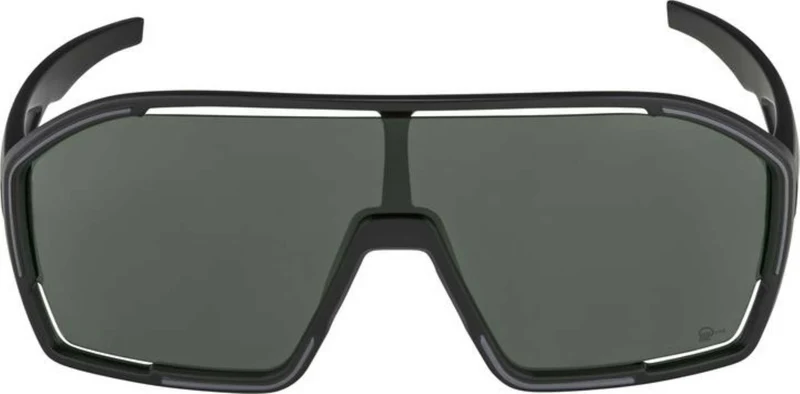 Alpina Bonfire Q-Lite Sportbrille black matt/silver mirror