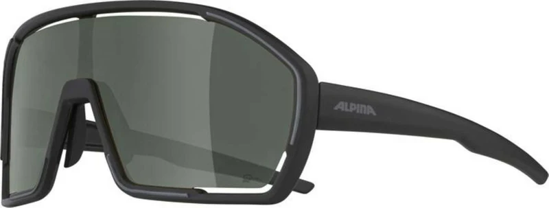 Alpina Bonfire Q-Lite Sportbrille black matt/silver mirror