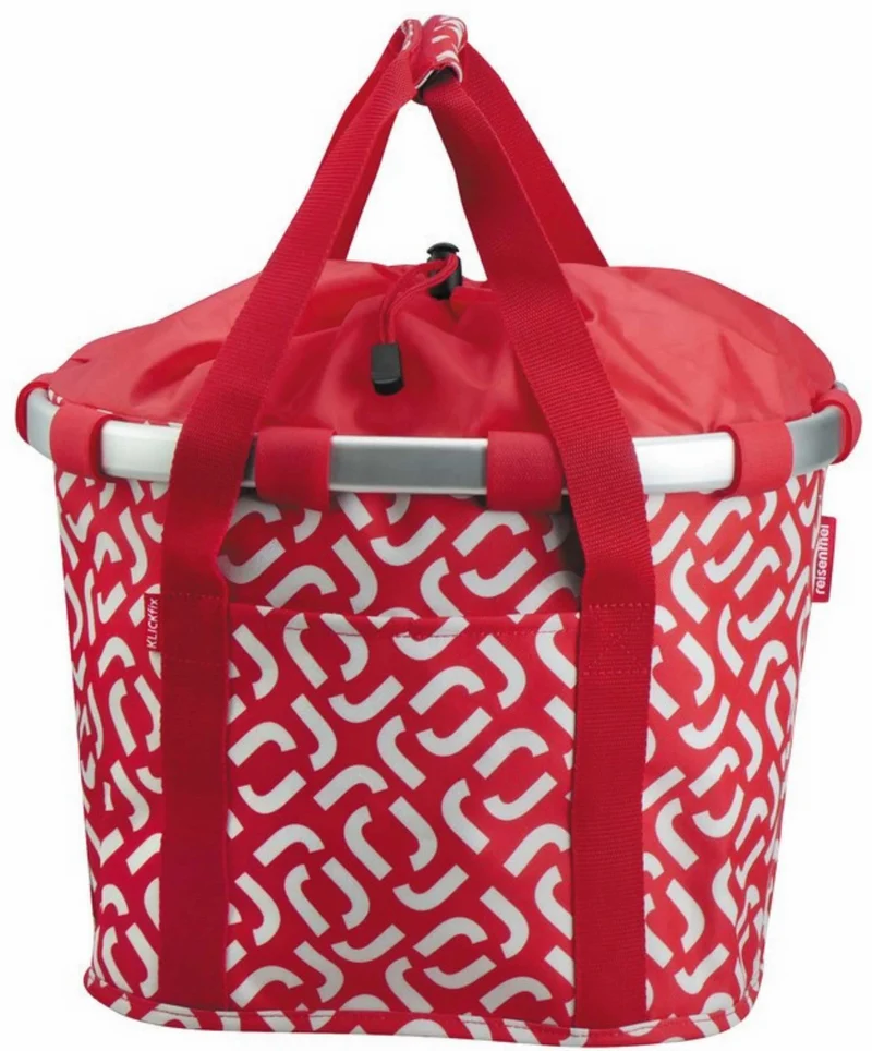 KLICKfix Bikebasket Lenkertasche signature red 15 L