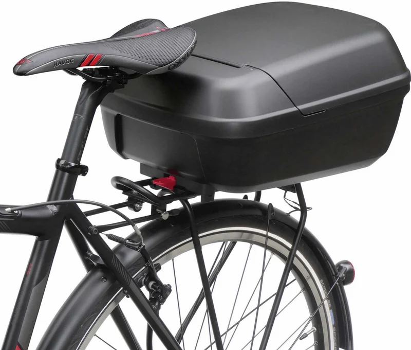 B-Ware - Klickfix Citybox für Racktime schwarz (Gebrauchtware)