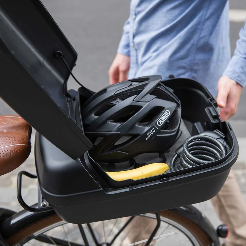 B-Ware - Klickfix Citybox für Racktime schwarz (Gebrauchtware)