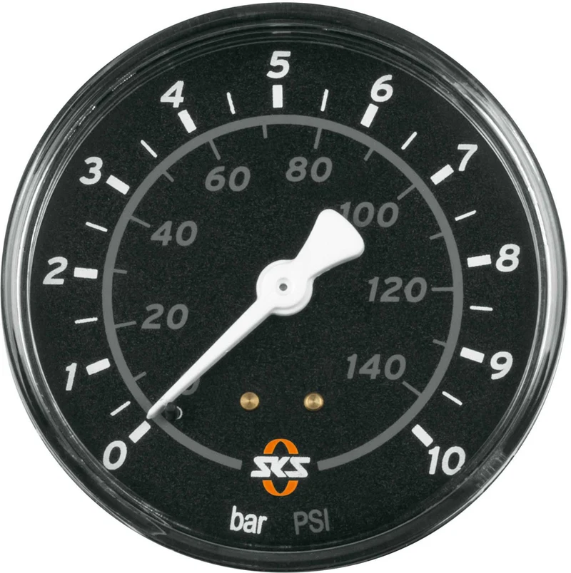 SKS GERMANY Ersatzmanometer D63 kompatibel mit Airkompressor Compact 10.0