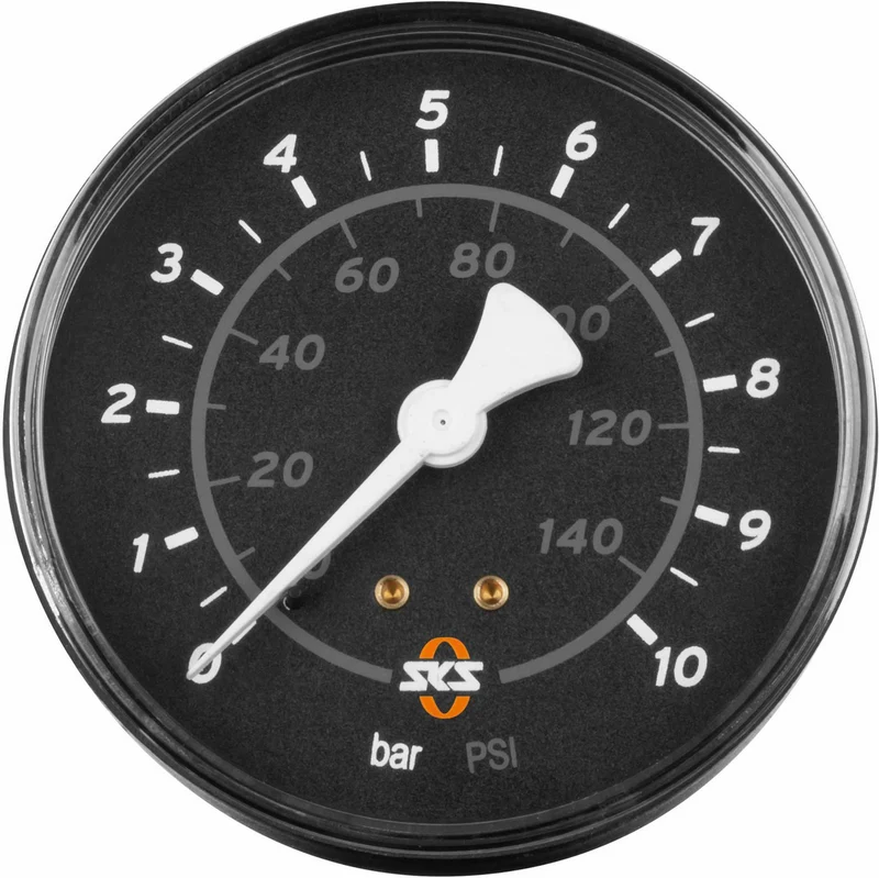 SKS GERMANY Ersatzmanometer D80 kompatibel mit Airkompressor 10.0, Air-X-Plorer 10.0
