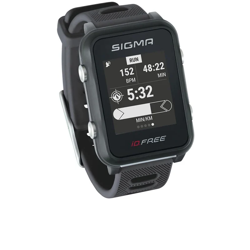 Sigma Sportuhr ID Free grau