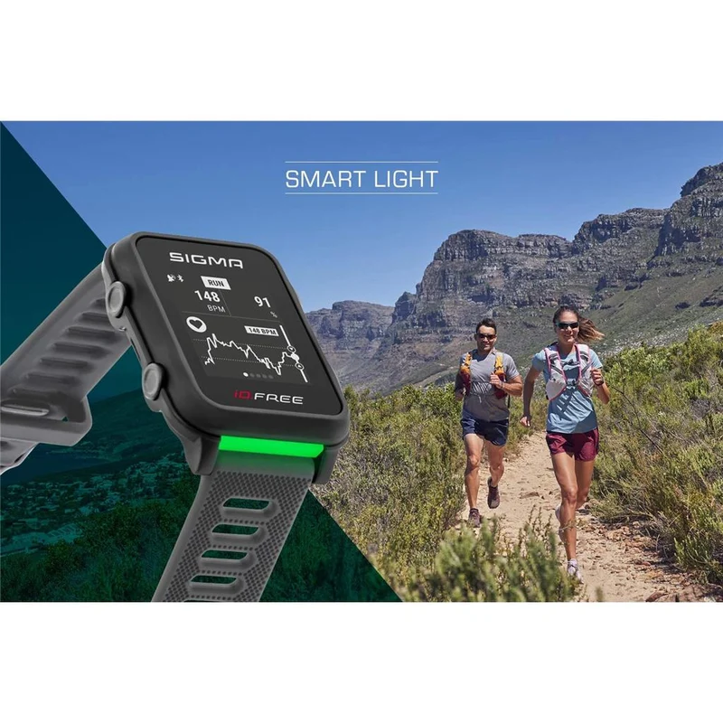 Sigma Sportuhr ID Free grau
