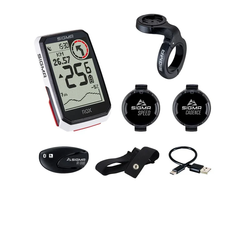 Sigma Tacho ROX 4.0 weiß Sensor Set