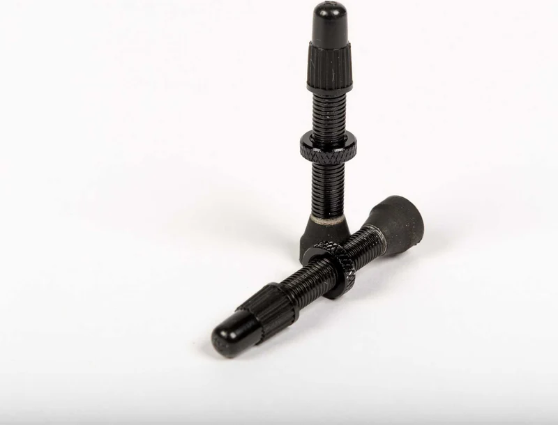 Notubes Universal Ventil, Presta Aluminium schwarz / 55 mm