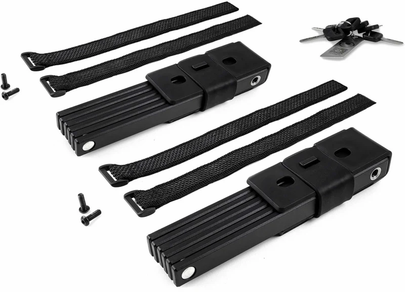 ACID Faltschloss Rigid 100 PURE TWIN PACK black 7 x 1000 mm