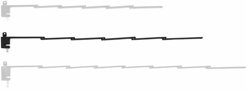 ACID Faltschloss Rigid 100 PURE TWIN PACK black 7 x 1000 mm