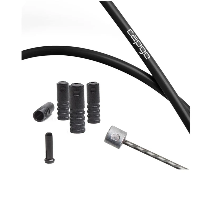 Capgo BL Schaltset schwarz ECO "1x" Shimano/Sram Vorne & ATB/Road