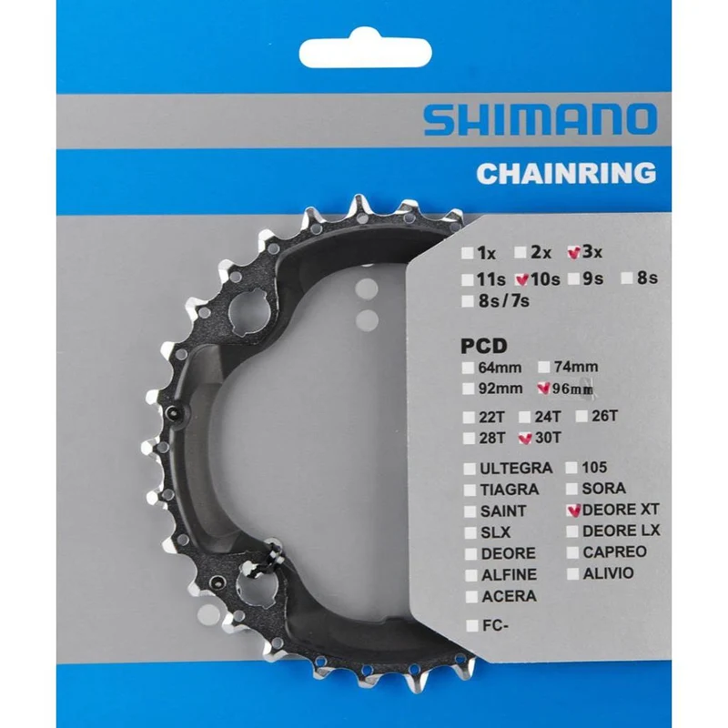 Shimano Kettenblatt 30Z XT Fcm782