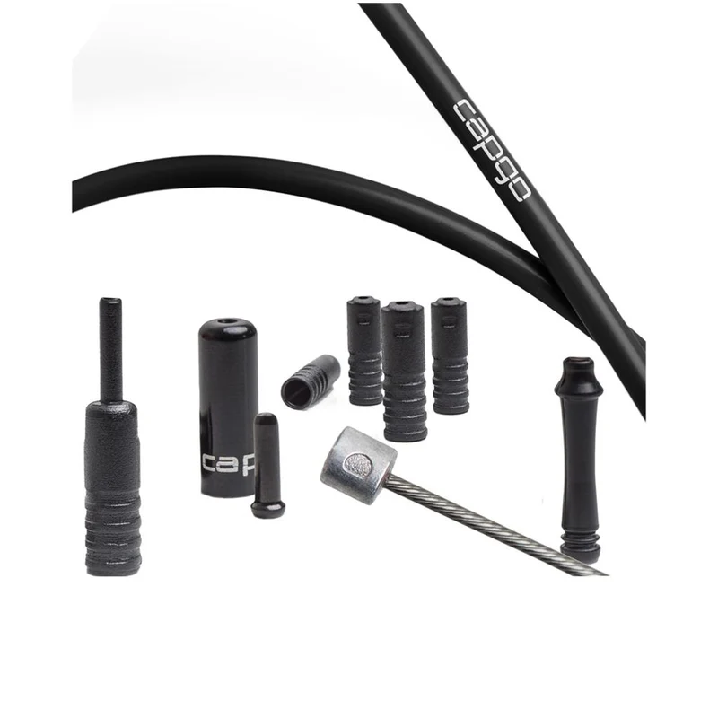 Capgo BL Schaltset schwarz "1x lang" Shimano/Sram MTB 1x11 & 1x12 oder E-Bike