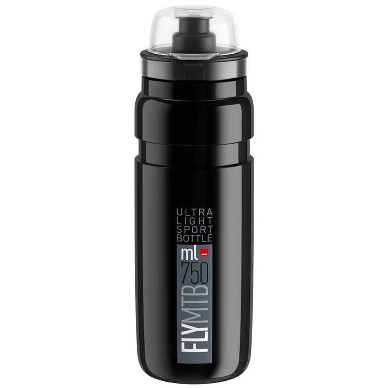 Elite Fly MTB 750ml, Schwarz/Grau