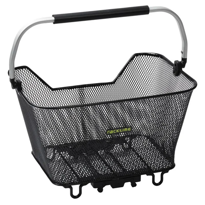 Racktime System Korb Racktime Baskit Deluxe 23ltr 45x30x33cm,schwarz,inkl. SnapitAdapter