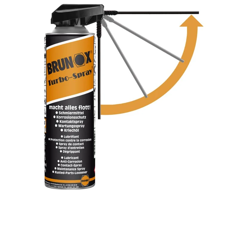 Brunox Turbo Spray 500 ml Power-Click