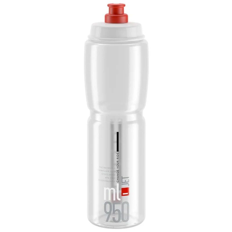 Elite Jet 950ml, Transparent/Rot