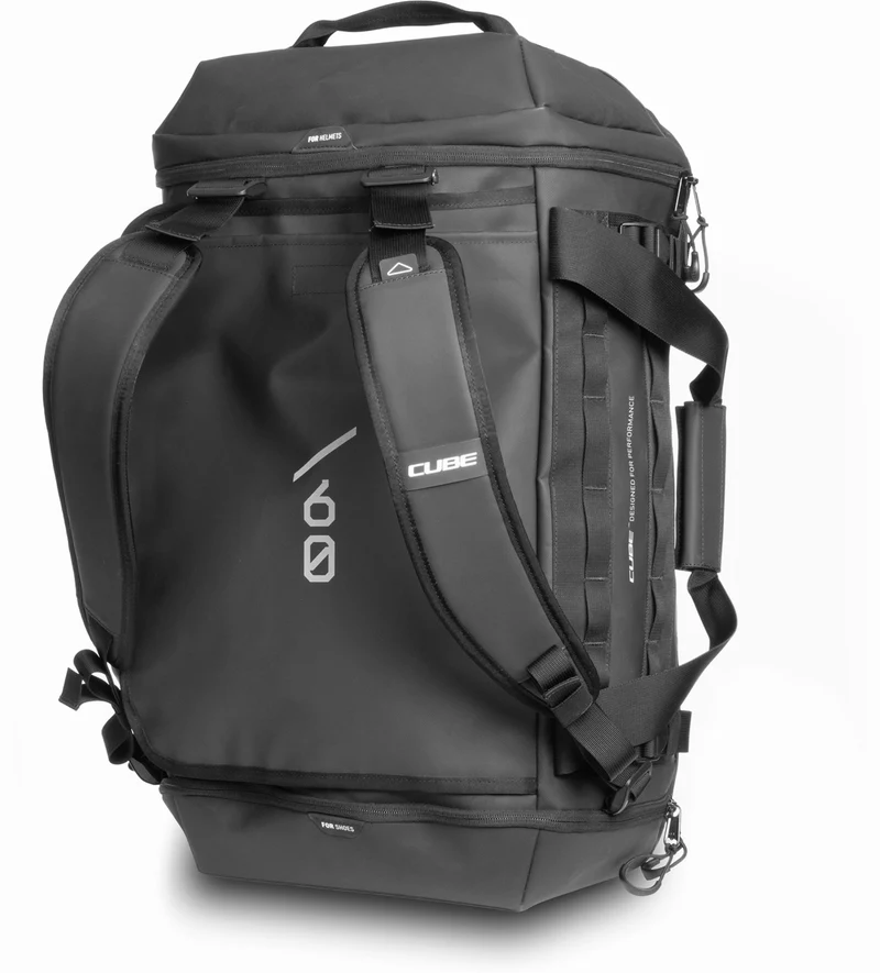 Cube Duffle Bag black 60 L