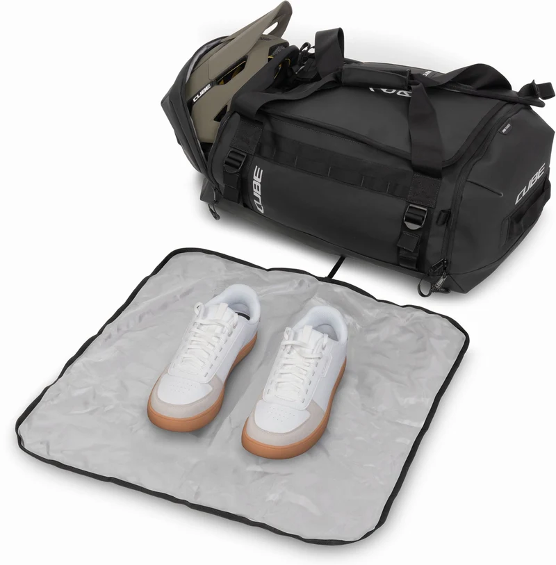 Cube Duffle Bag black 60 L