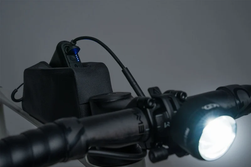 Acid Frontlicht PRO-E 150 Lux PowerBank black, space grey`n`black