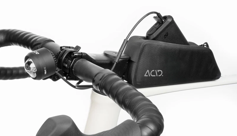 Acid Frontlicht PRO-E 150 Lux PowerBank black, space grey`n`black